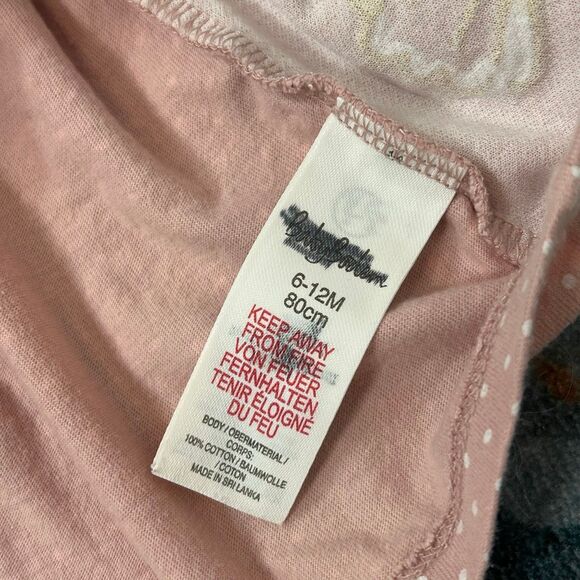 Baby Boden Dove dress 6-12mo bird appliqué embroidered pink cotton infant mini - Picture 9 of 14